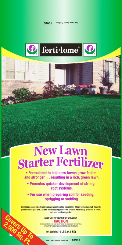  Lawn Fertilizer on Also Available In These Sizes New Lawn Starter Fertilizer 9